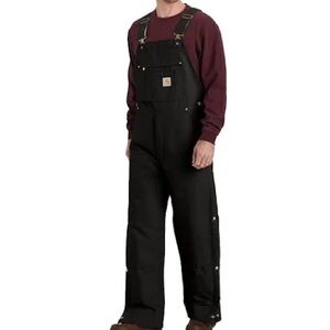 Vintage Men's Carhartt Duck Insulated Bib Overalls